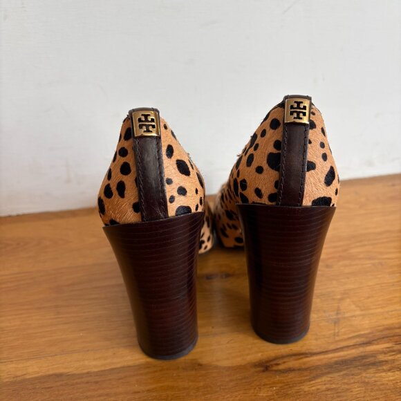 Tory Burch Rae Pump Cheetah Calf Hair - Picture 3 of 8